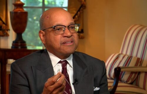 Morehouse College President David A. Thomas tells CNN the school will "not ask police to take individuals out of commencement in zip ties."