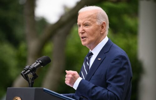 President Joe Biden speaks about new actions to protect American workers and businesses from China's unfair trade practices in Washington