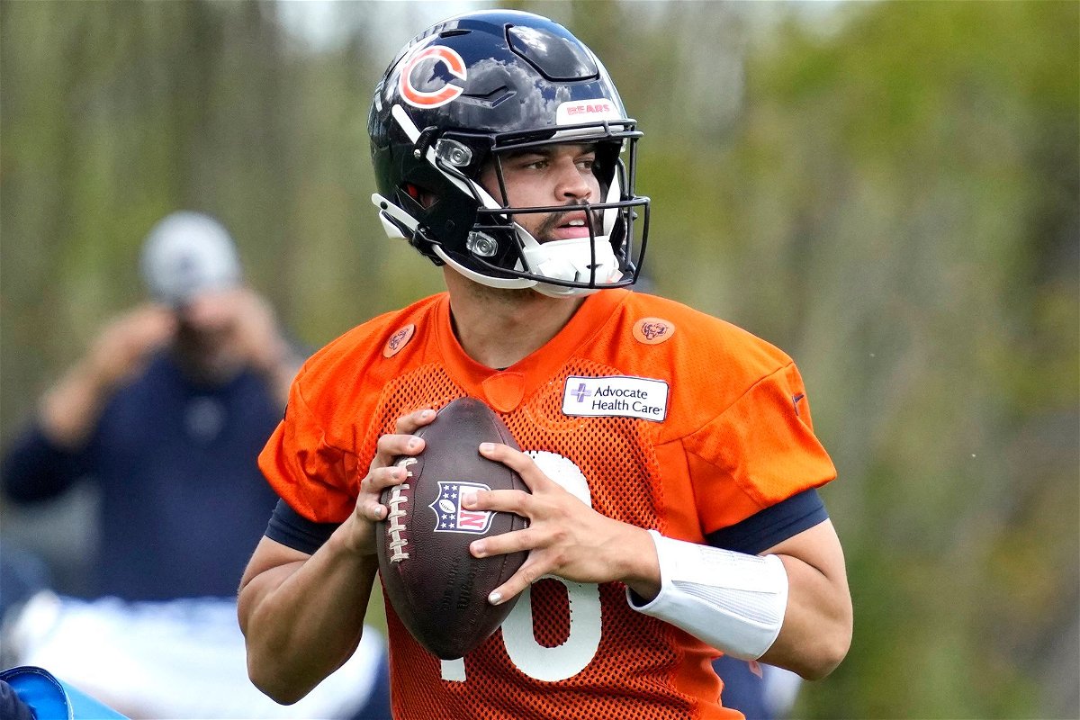 <i>Nam Y. Huh/AP via CNN Newsource</i><br/>All eyes are on the new Chicago Bears QB ahead of the 2024 NFL season.