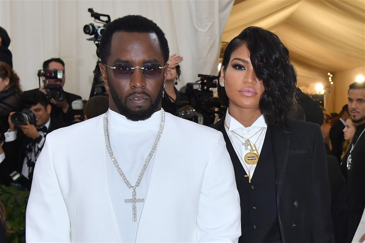 <i>Angela Weiss/AFP/Getty Images via CNN Newsource</i><br/>Sean Combs and singer Cassie Ventura arrive for the 2018 Met Gala on May 7