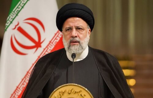 Iran's President Ebrahim Raisi pictured in Tehran