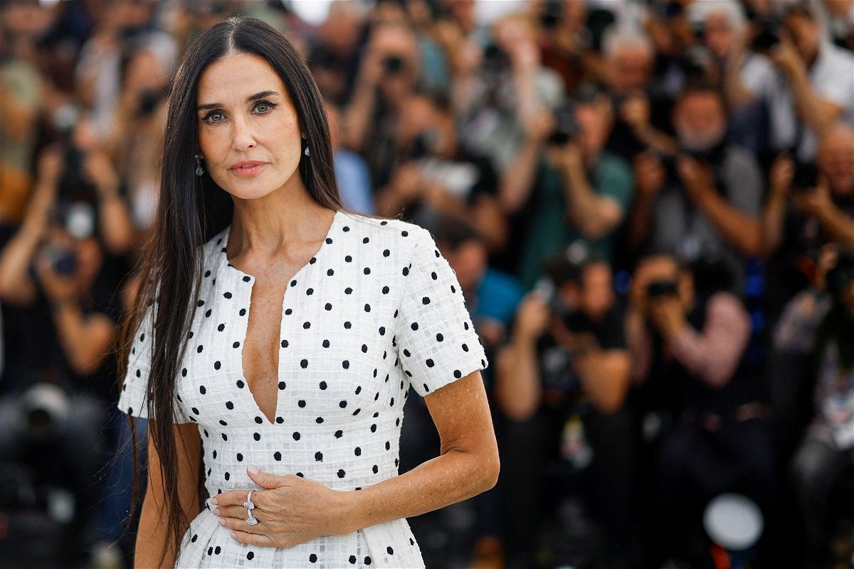 <i>Stephane Mahe/Reuters via CNN Newsource</i><br/>Demi Moore poses during a photocall for the film 