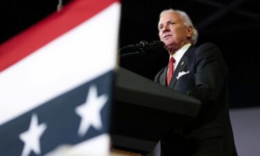 South Carolina Gov. Henry McMaster speaks in Conway