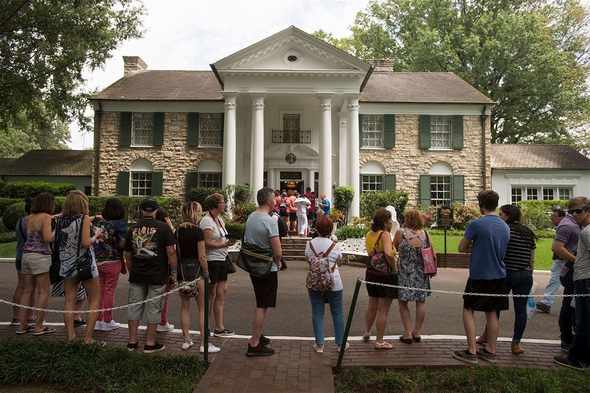 <i>Brandon Dill/AP/File via CNN Newsource</i><br/>A Tennessee court chancellor ruled on May 22 that Elvis Presley's historic Graceland mansion cannot be foreclosed upon.