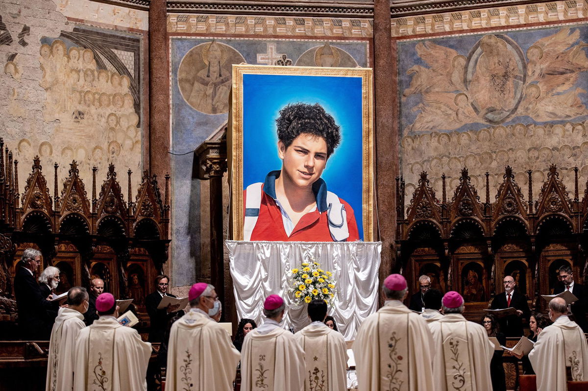 <i>Vatican/Getty Images via CNN Newsource</i><br/>Carlo Acutis died in 2006 at age 15.