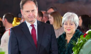 Supreme Court Justice Samuel Alito and his wife