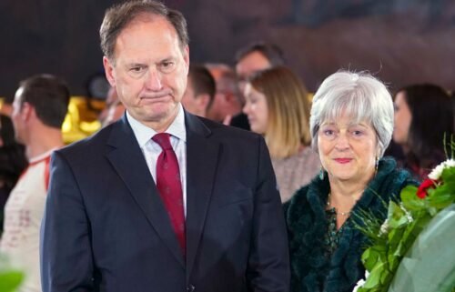 Supreme Court Justice Samuel Alito and his wife