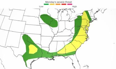 Severe storms threaten millions on Memorial Day.