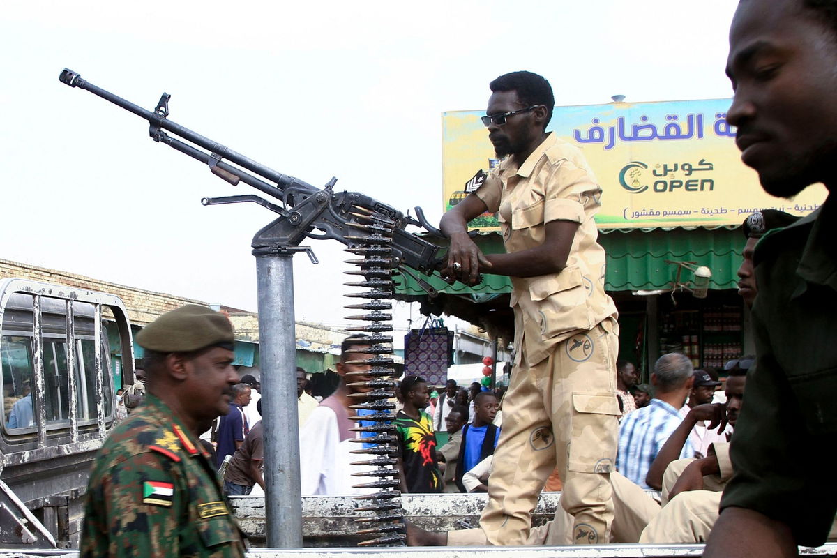 <i>Ebrahim Hamid/AFP via Getty Images via CNN Newsource</i><br/>Civil war in Sudan between the Sudanese Armed Forces and paramilitary group Rapid Support Forces broke out in April 2023.