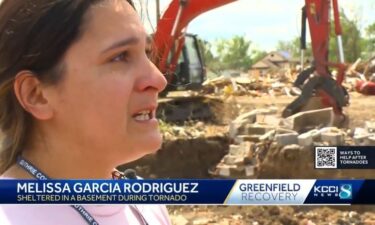 Melissa Garcia Rodriguez was one of those five people inside that basement in Greenfield when the EF-4 tornado tore through. She thought they were doomed.