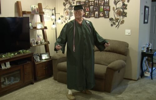 Seventy-nine-year-old Vietnam War veteran Vick Lyman from Waterford says it’s a 40-year dream in the making as he receives his college degree from Oakland Community College this Saturday.