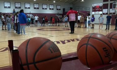 The HOPE Initiative team joined the National Basketball Retired Players Association Dallas Chapter to help coach students on mental health skills they'll need for life.