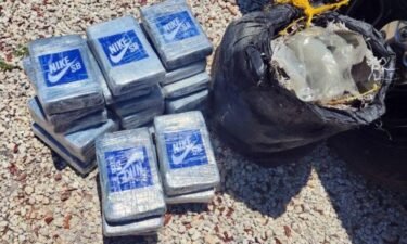 Divers discovered 25 bricks of suspected cocaine marked with fake Nike logos off the Key West coast.