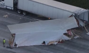 The westbound 210 Freeway in Pasadena reopened on June 25 after several lanes were closed due to a crash caused by a manufactured home toppling off a big rig and colliding with another truck on the highway.