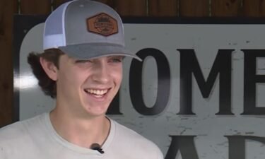 Nineteen-year-old Jackson Brooks opened up Hometown Market in Clemson