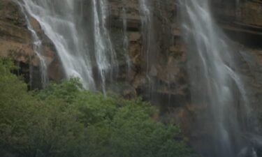 A 70-year-old woman died of her injuries after being hit by a roughly 30-pound slab of rock at Bridal Veil Fall.