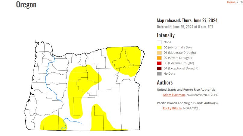 Oregon no longer has any areas in drought conditions, but the impacts of years of below-normal precipitation are still taking their toll on farmers and others.