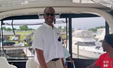 Jason McGuire runs Riverside Marina in Detroit. He’s currently the only Black marina operator in Michigan and one of eight in the country.