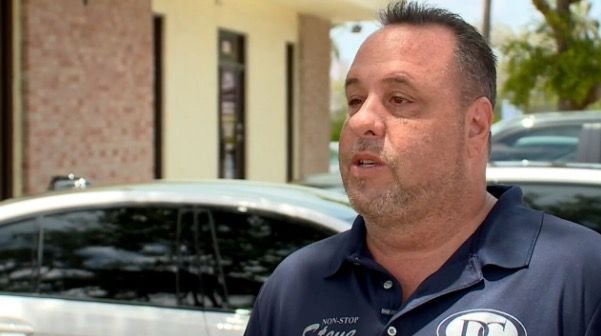 <i>WPTV via CNN Newsource</i><br/>Dealership Choice Auto Transport CEO Steven Yariv explains how the Maybach was stolen after his company dropped it off in Miami.