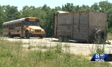 The Adams County SPCA says it rescued dozens of animals from a old school bus and a trailer. The animals were discovered by Eastern Adams Regional police after the bus and trailer broke down near New Oxford.