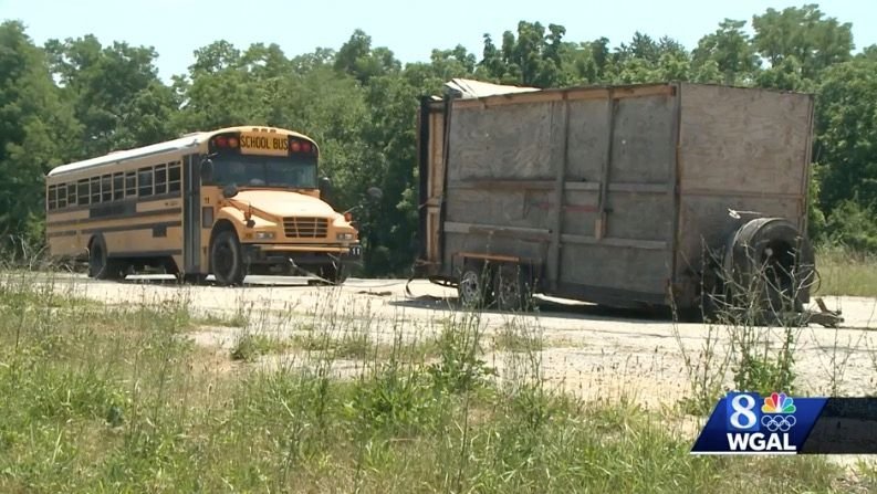 <i>WGAL via CNN Newsource</i><br/>The Adams County SPCA says it rescued dozens of animals from a old school bus and a trailer. The animals were discovered by Eastern Adams Regional police after the bus and trailer broke down near New Oxford.