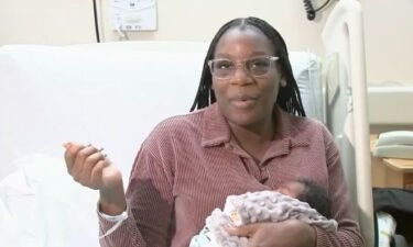 Andrenna Reid thought she would be able to make it to the hospital when she began having contractions over the weekend. But in a dramatic turn of events