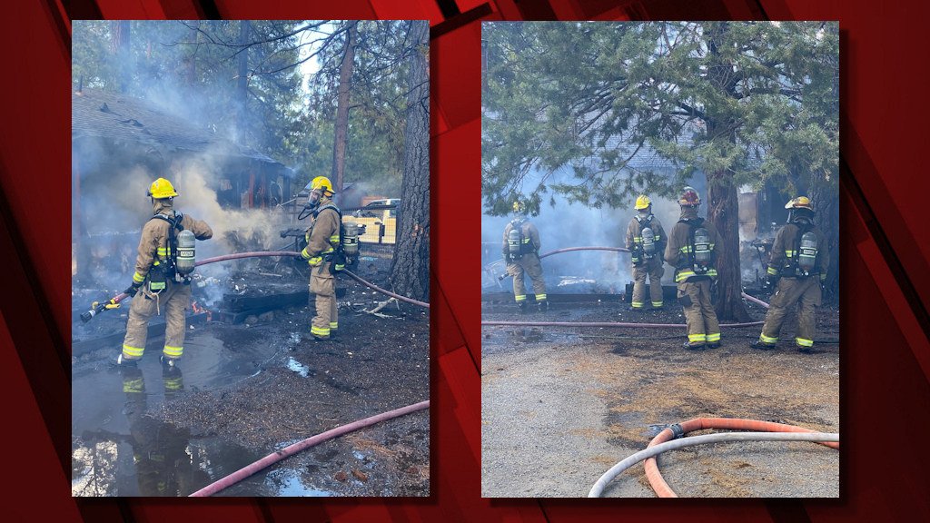 Firefighters were unable to save Tollgate home destroyed by fire Friday afternoon.