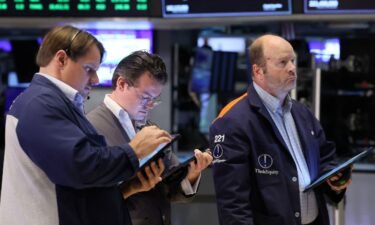 Traders work on the floor at the New York Stock Exchange on June 3. Investors have in recent weeks grappled with data that suggests inflation is continuing to run hot while the economy cools.