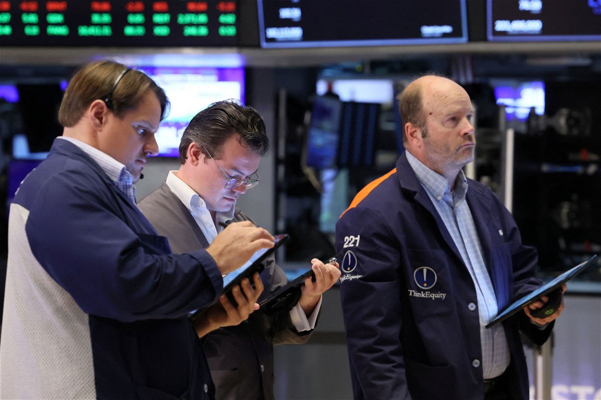<i>Brendan McDermid/Reuters via CNN Newsource</i><br/>Traders work on the floor at the New York Stock Exchange on June 3. Investors have in recent weeks grappled with data that suggests inflation is continuing to run hot while the economy cools.