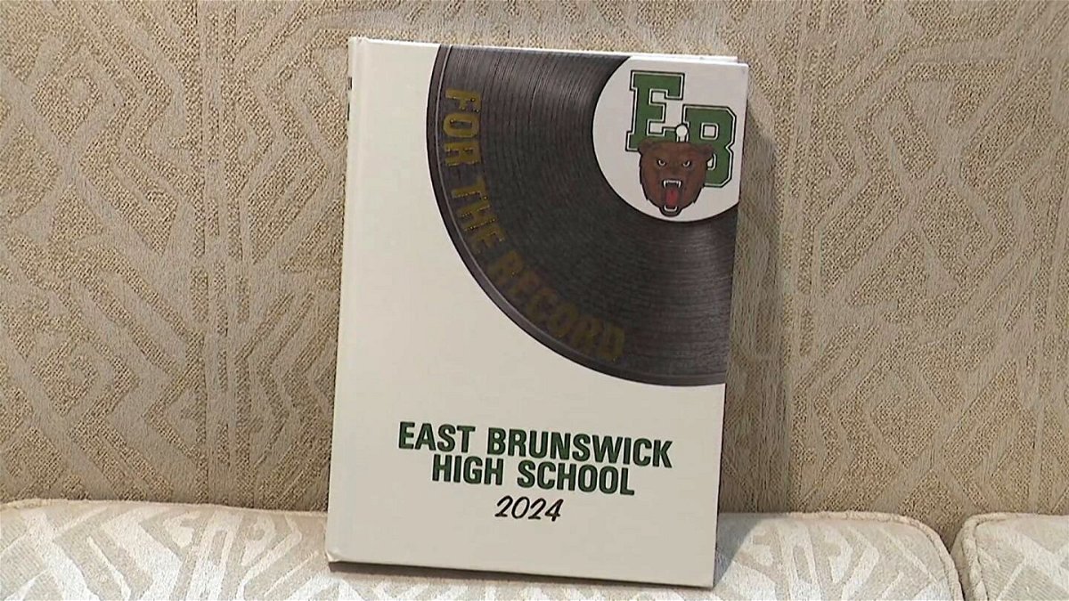 <i>NEWS 12 NEW JERSEY LLC via CNN Newsource</i><br/>Seniors at East Brunswick High School received their yearbooks on June 4th