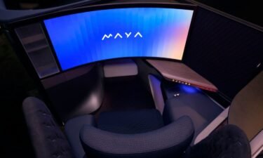 The screen could offer passengers a cinema-standard viewing experience in the air.