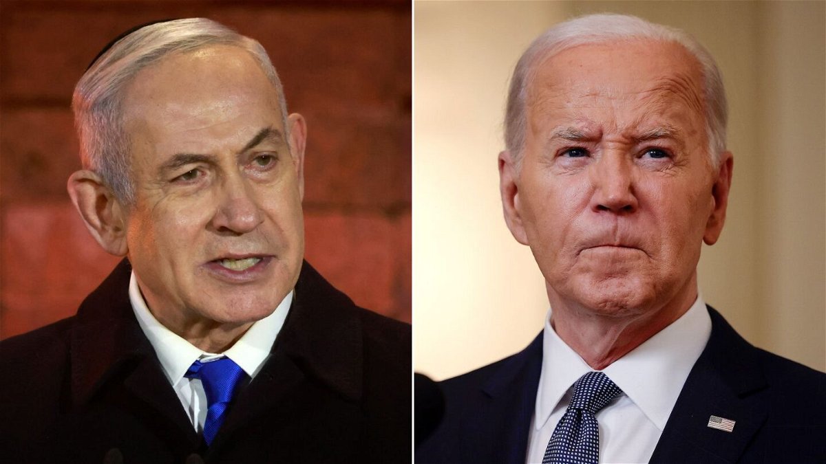 <i>Getty Images via CNN Newsource</i><br/>President Joe Biden suggested in an interview published on June 4 that his Israeli counterpart