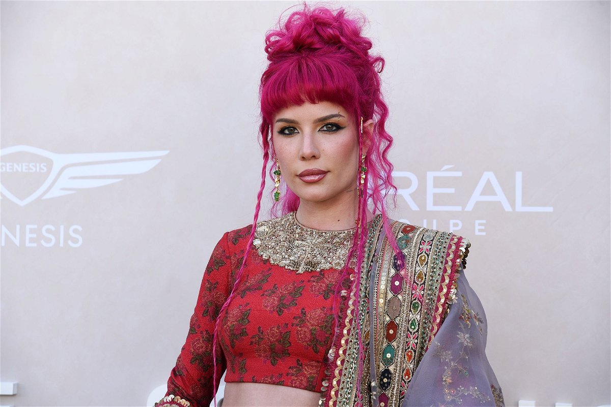 <i>Olivia Wong/FilmMagic/Getty Images via CNN Newsource</i><br/>Halsey tagged lupus and blood cancer organizations in their Instagram post.