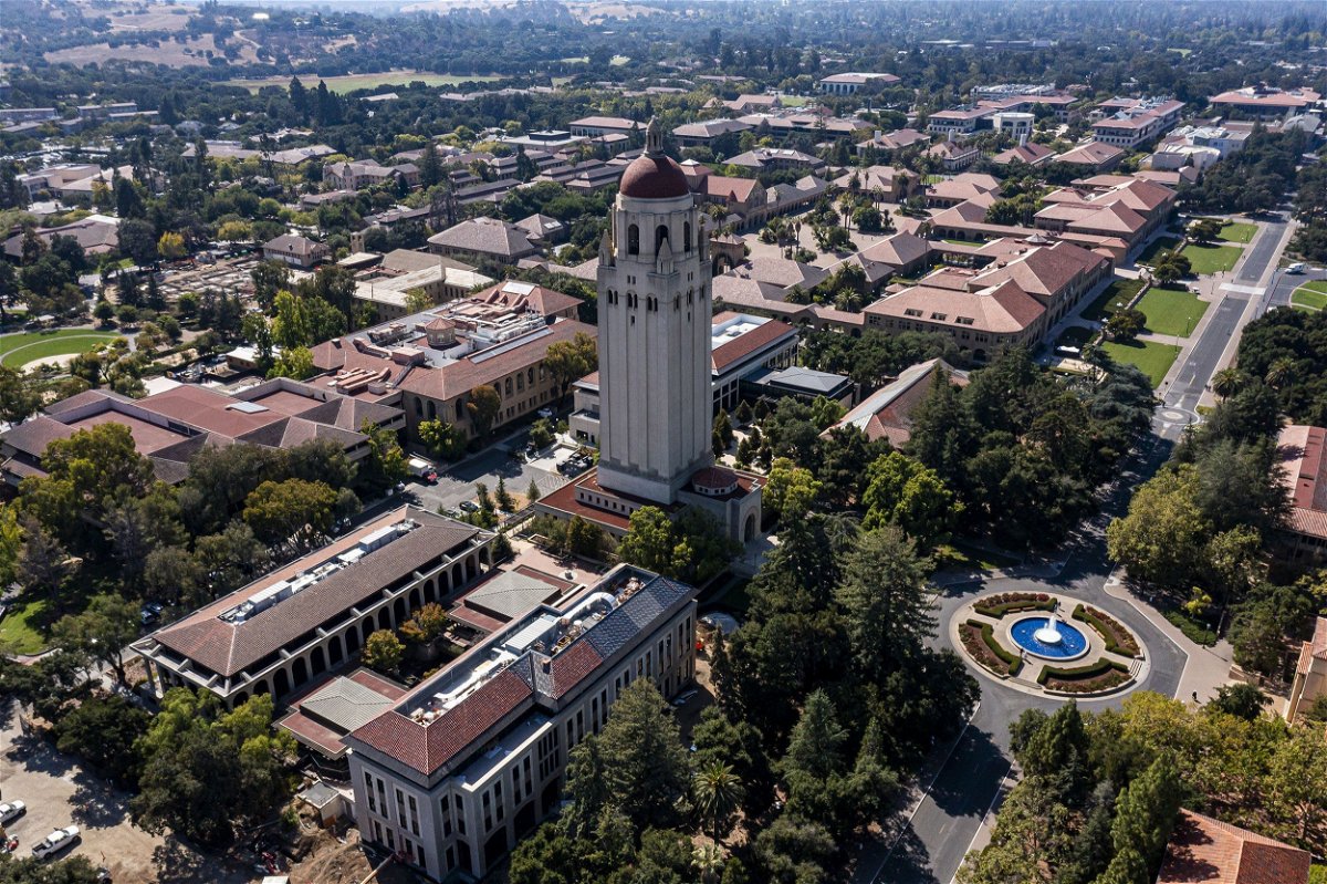 <i>David Paul Morris/Bloomberg/Getty Images/File via CNN Newsource</i><br/>The Hoover Tower at Stanford University in Stanford