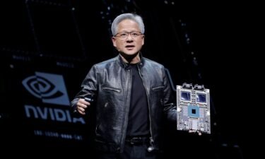 Nvidia CEO Jensen Huang is seen here in Taipei