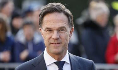 Netherlands' Prime Minister Mark Rutte arrives at the Rijskmuseum in Amsterdam in April 2023. The outgoing Dutch prime minister