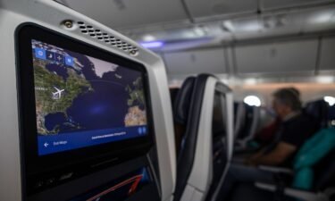 A new travel trend involves ditching all onboard entertainments except the flight map.