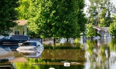Several homes and cars were left flooded across multiple states this week.