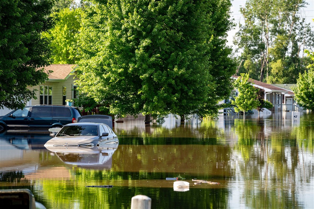 <i>Zach Boyden-Holmes/The Register/USA Today Network via CNN Newsource</i><br/>Several homes and cars were left flooded across multiple states this week.