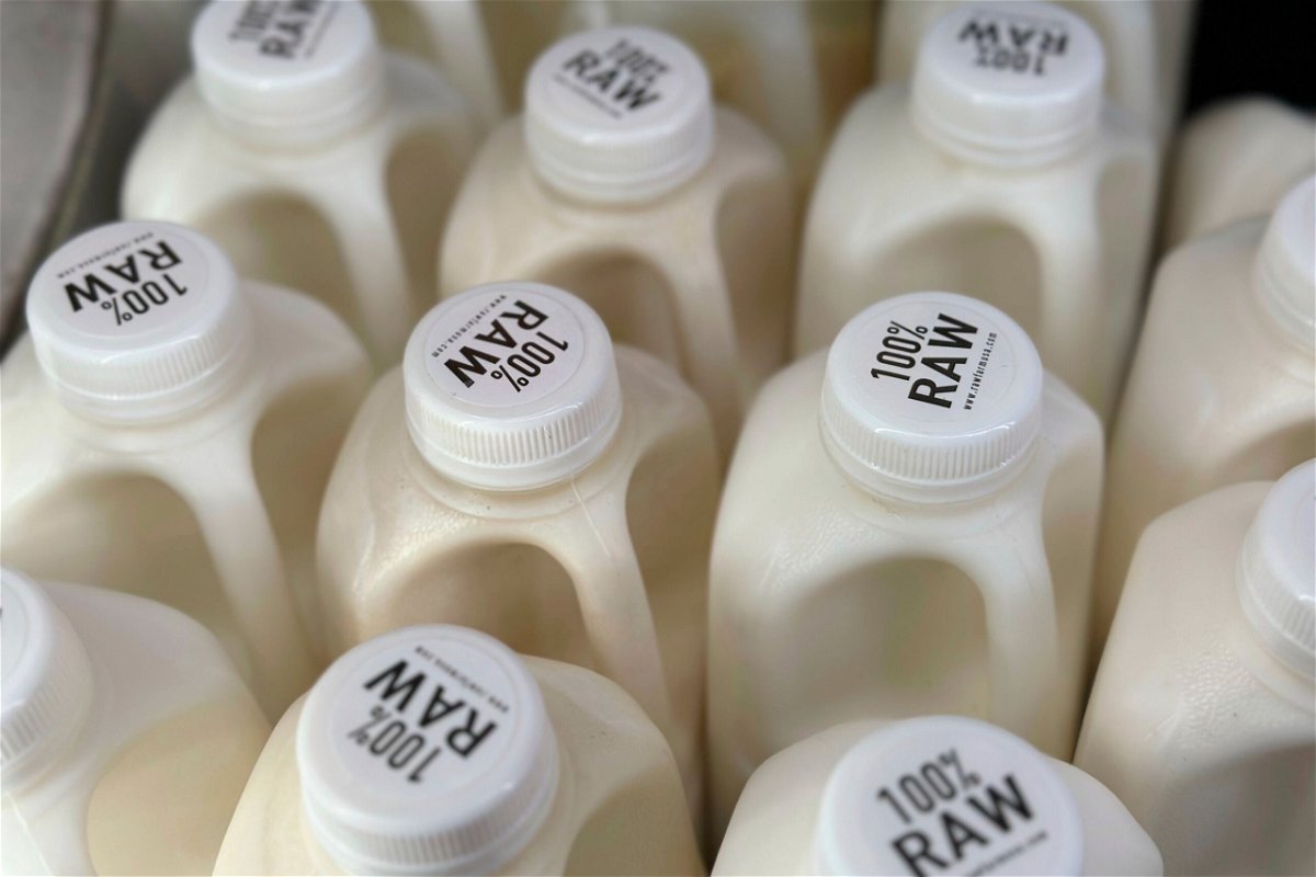 <i>JoNel Aleccia/AP via CNN Newsource</i><br/>The FDA has long recommended against consuming raw milk because of potential contamination.