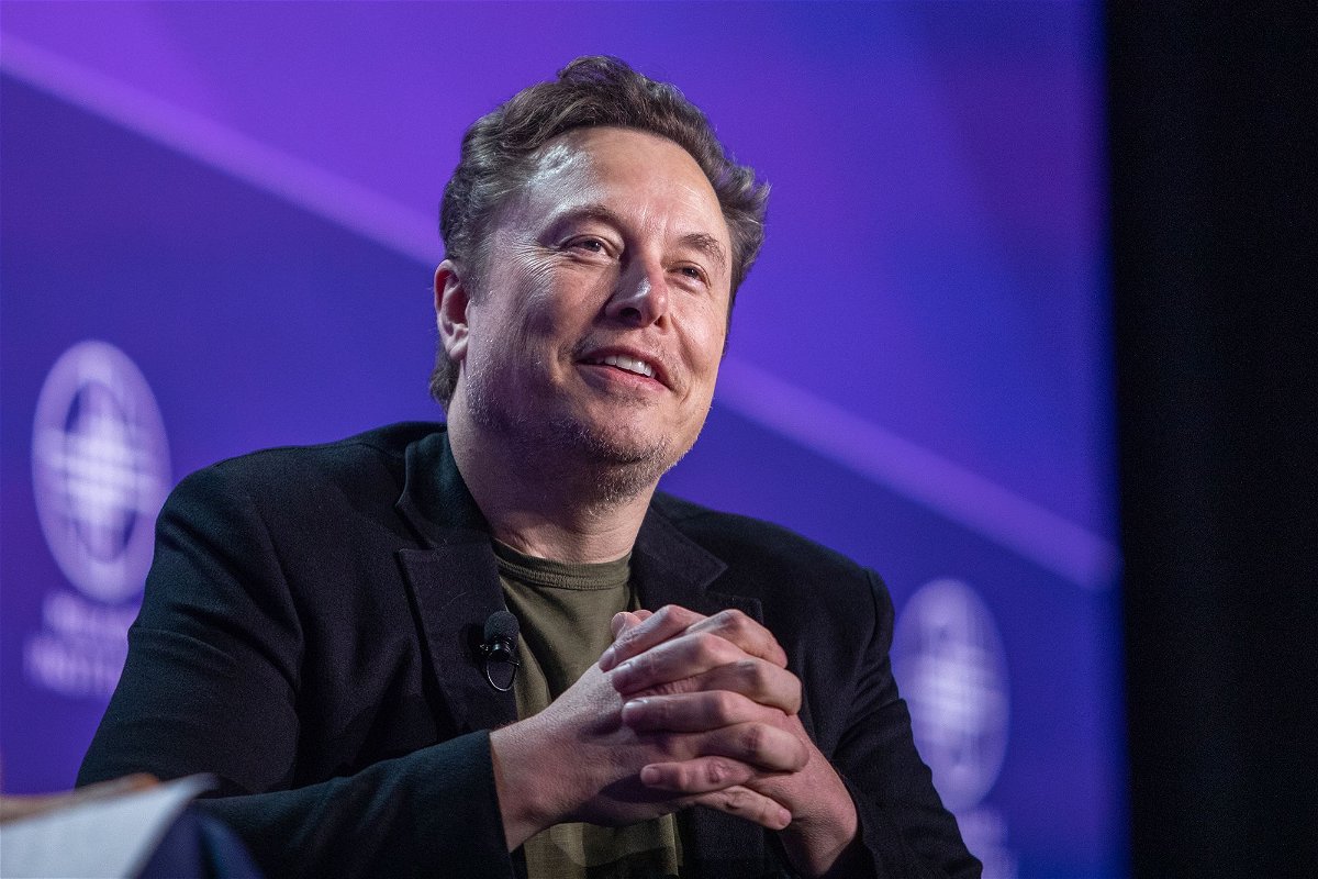 <i>Apu Gomes/Getty Images via CNN Newsource</i><br/>Elon Musk