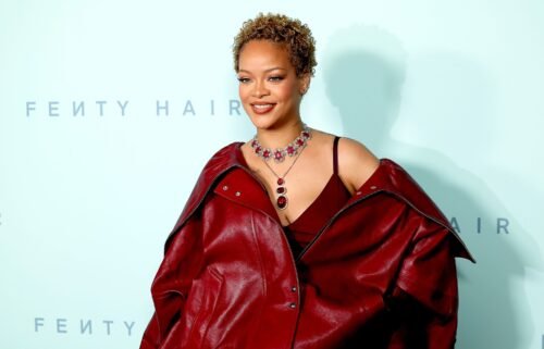 Rihanna attends the Rihanna x Fenty Hair Los Angeles Launch Party on June 10.