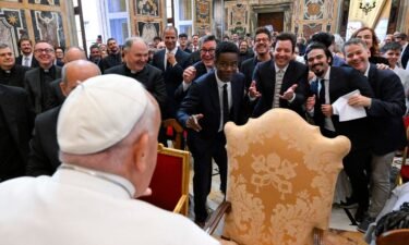 More than 100 comedians from around the world were at the Vatican.