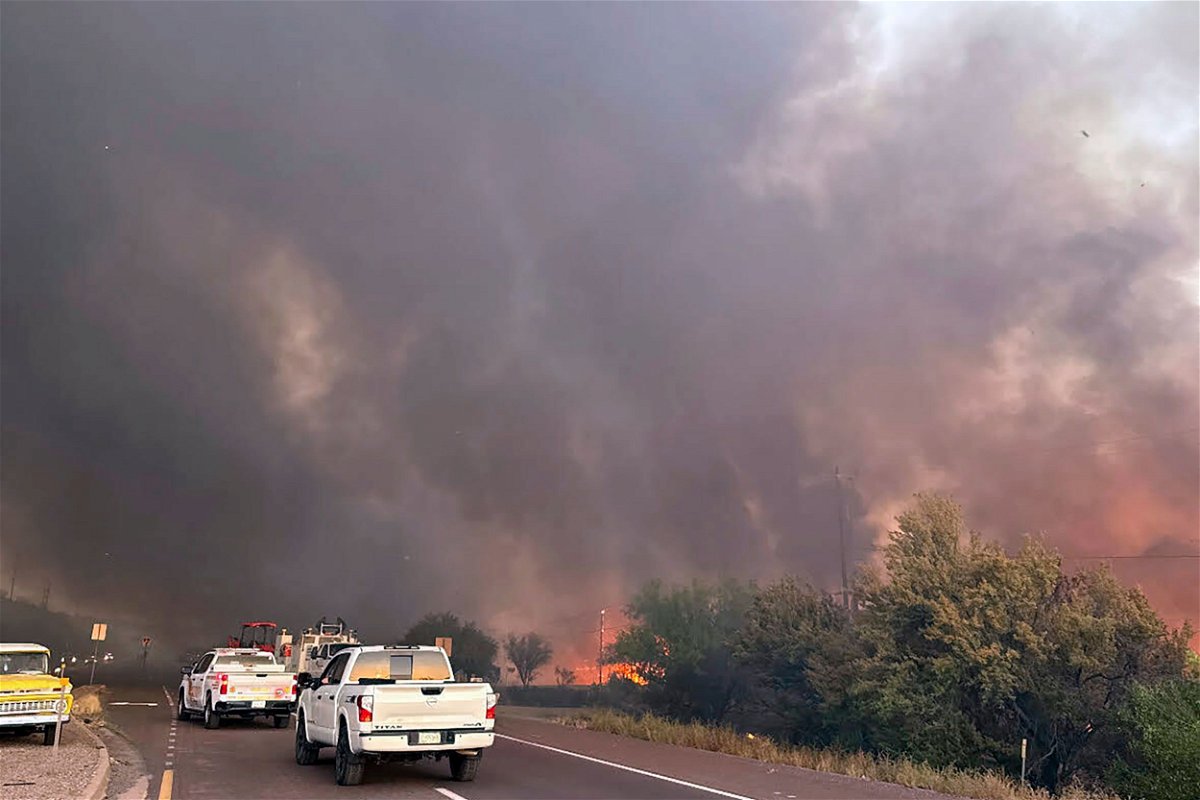 <i>Arizona Department of Forestry and Fire Management/AP via CNN Newsource</i><br/>