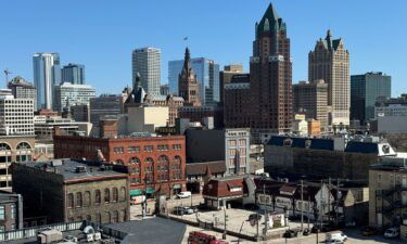Downtown Milwaukee as seen on April 8.
