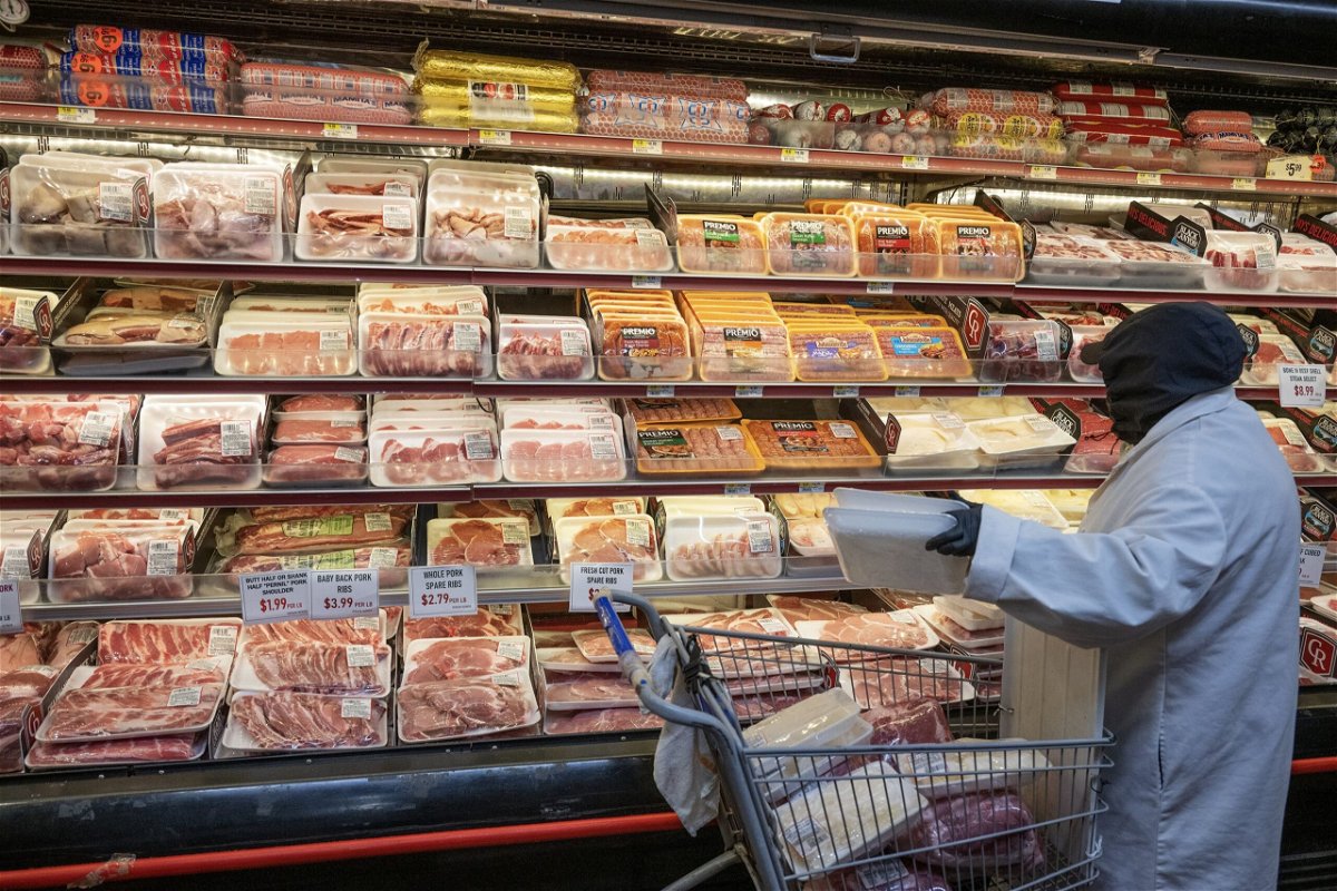 <i>Victor J. Blue/Bloomberg/Getty Images/File via CNN Newsource</i><br/>Something weird is happening in the meat aisle.