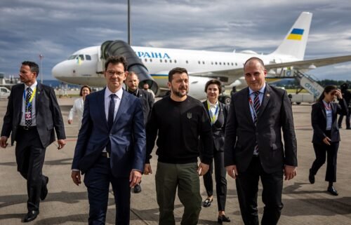Ukrainian President Volodymyr Zelensky arrives in Switzerland on Friday ahead of a peace summit set to take place over the weekend.