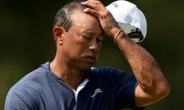 Tiger Woods failed to make the cut at the US Open.