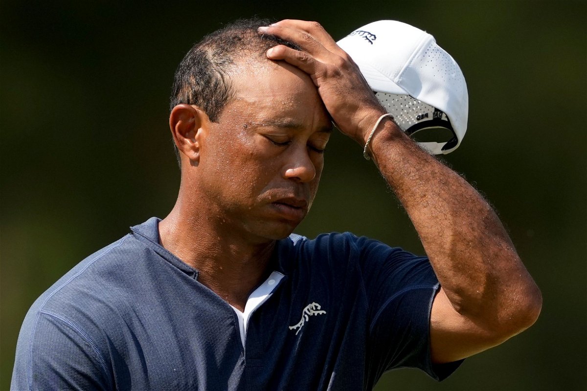 <i>Matt York/AP via CNN Newsource</i><br/>Tiger Woods failed to make the cut at the US Open.