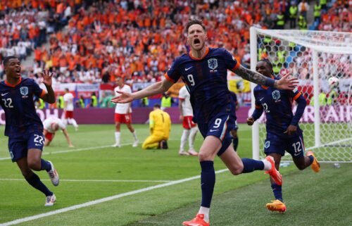 The Netherlands had to come from a goal behind to beat Poland.